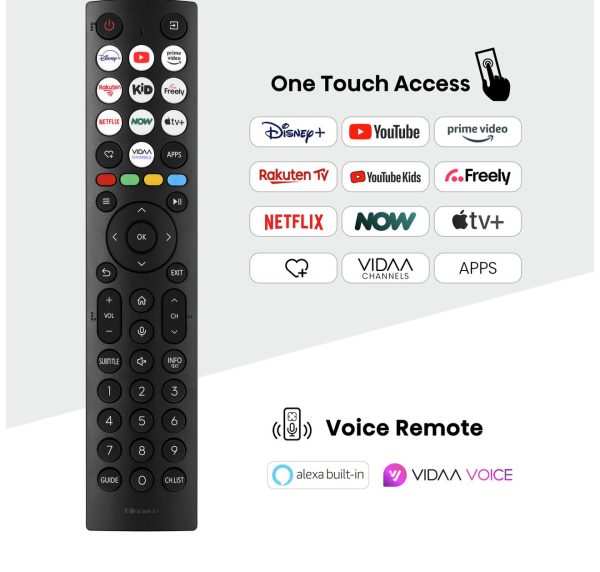 TV – 55 POLEGADAS – HISENSE smart – UHD HDR – 4K